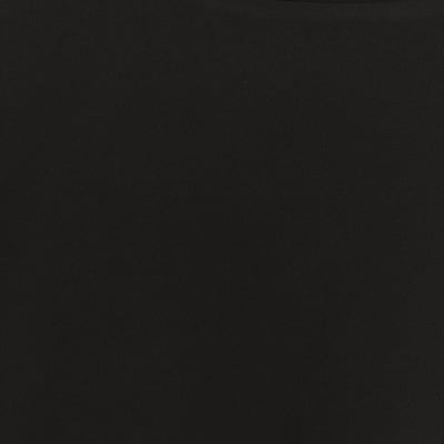Black Crepe Turn Back Cuff T-Shirt