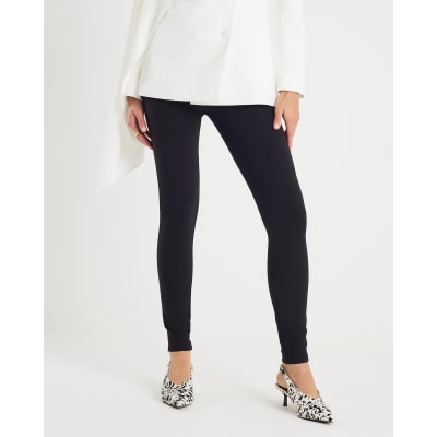 Black Ponte Leggings