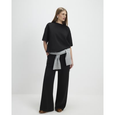 Black Premium Boxy T-Shirt