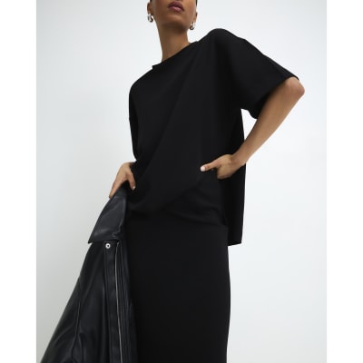 Black Premium Maxi Skirt