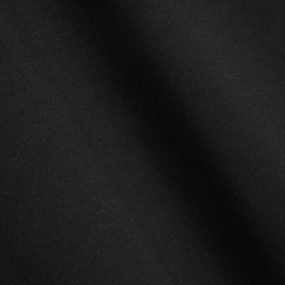 Black Premium Short Sleeve Boxy T-Shirt