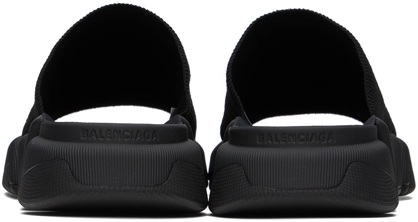 Balenciaga Black Speed 2.0 Slides