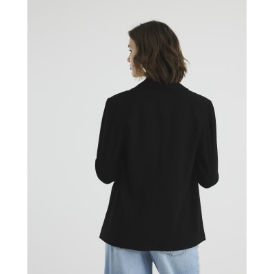 Black Structured Blazer