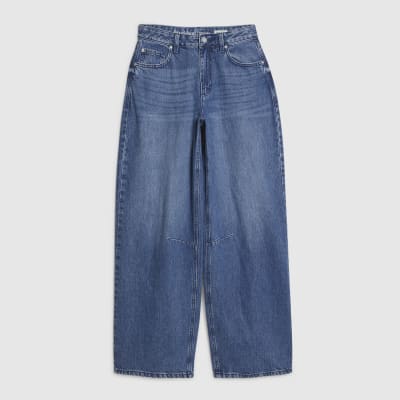 Blue Baggy Fit Jeans
