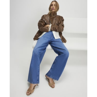 Blue Baggy Fit Jeans