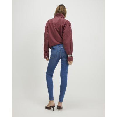 Blue Comfort Skinny Jeans