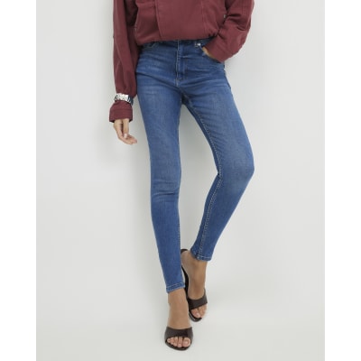 Blue Comfort Skinny Jeans