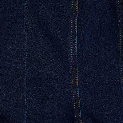 Blue Denim Sleeveless Mini Dress