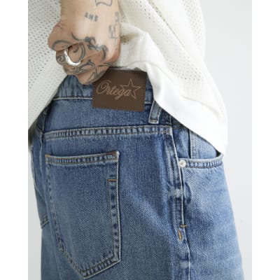 Blue Loose Fit Jeans