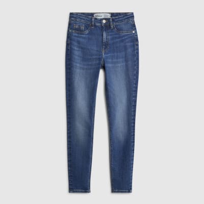Blue Molly Sculpt Skinny Jeans