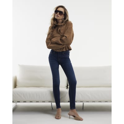Blue Sculpt Skinny Jeans
