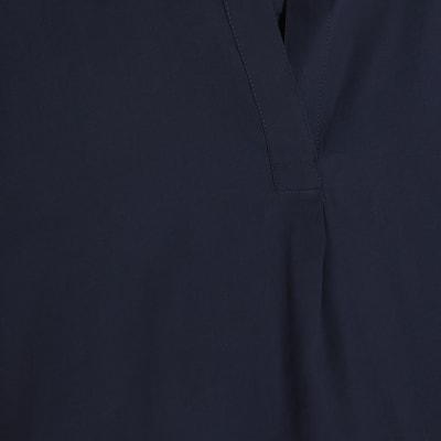 Blue Short Sleeve Polo Shirt
