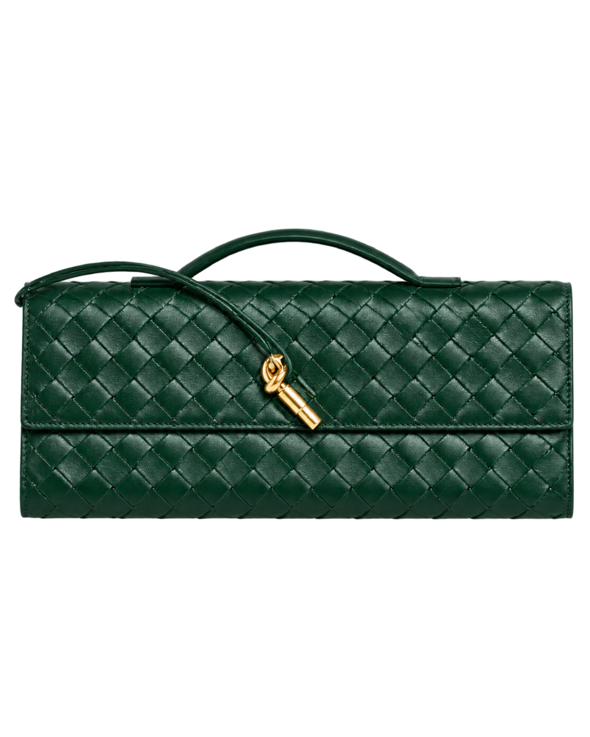 BOTTEGA VENETA Andiamo Top Handle Long Clutch