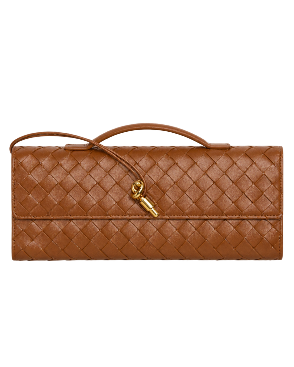 BOTTEGA VENETA Andiamo Top Handle Long Clutch