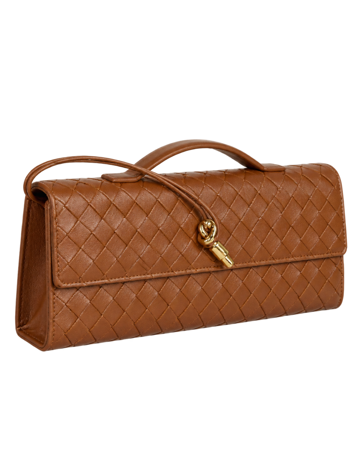 BOTTEGA VENETA Andiamo Top Handle Long Clutch