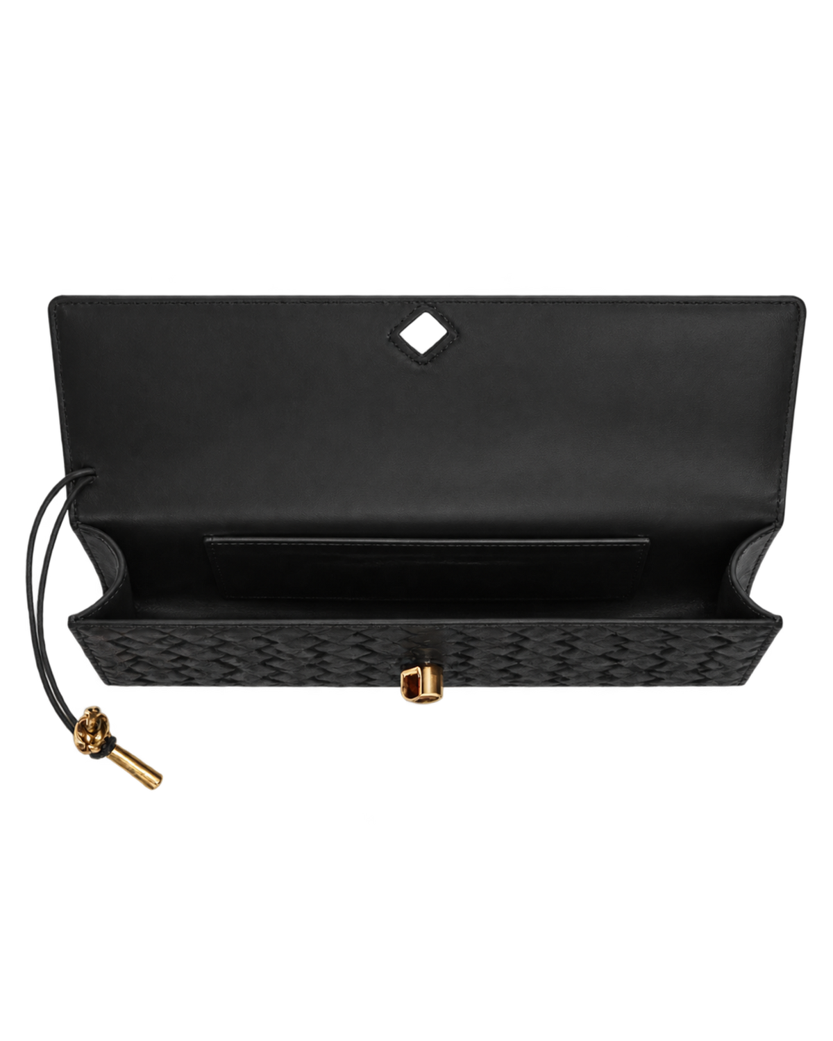 BOTTEGA VENETA Andiamo Top Handle Long Clutch