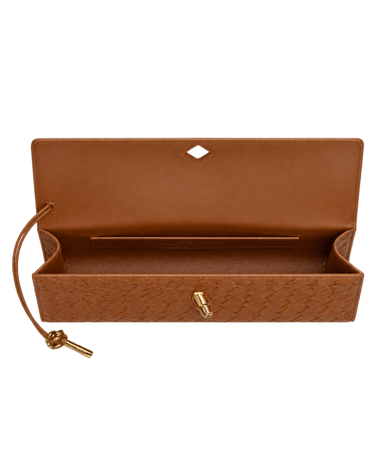 BOTTEGA VENETA Andiamo Top Handle Long Clutch
