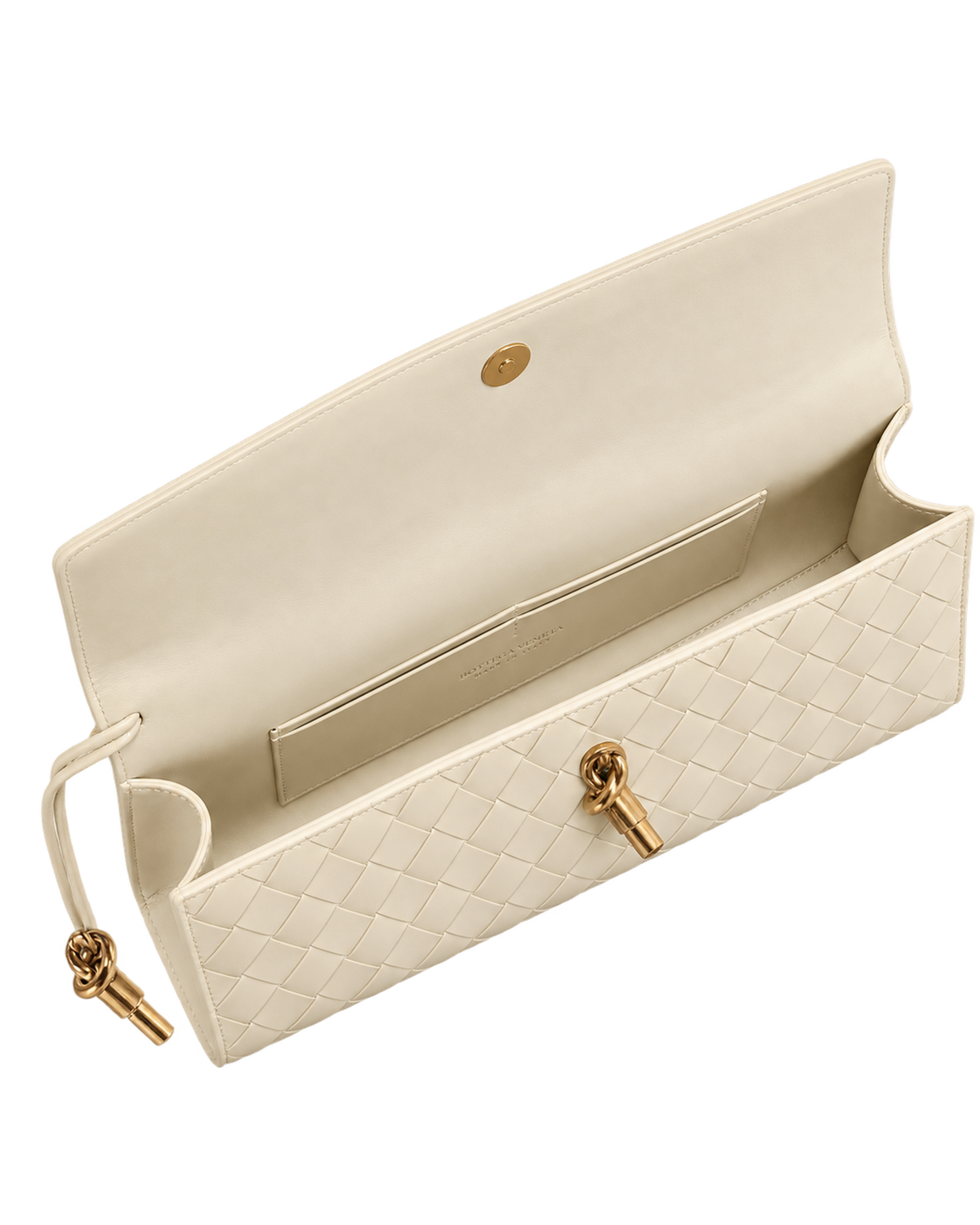 BOTTEGA VENETA Andiamo Top Handle Long Clutch