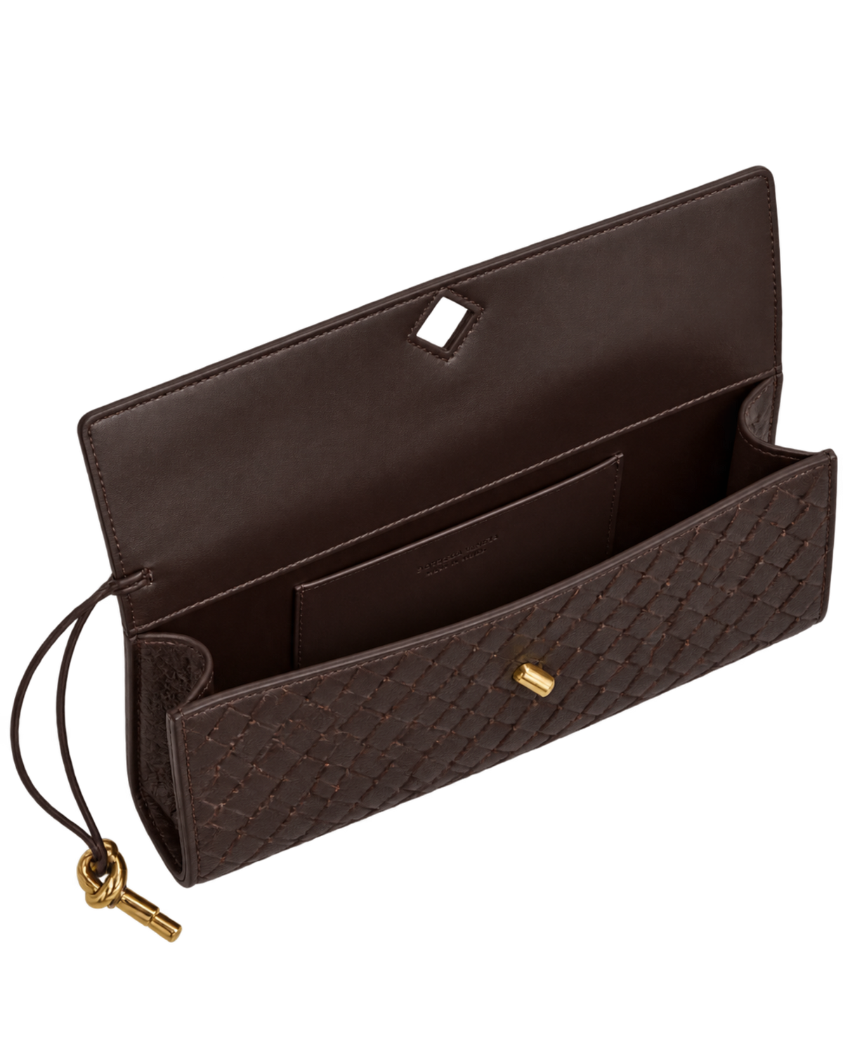 BOTTEGA VENETA Andiamo Top Handle Long Clutch