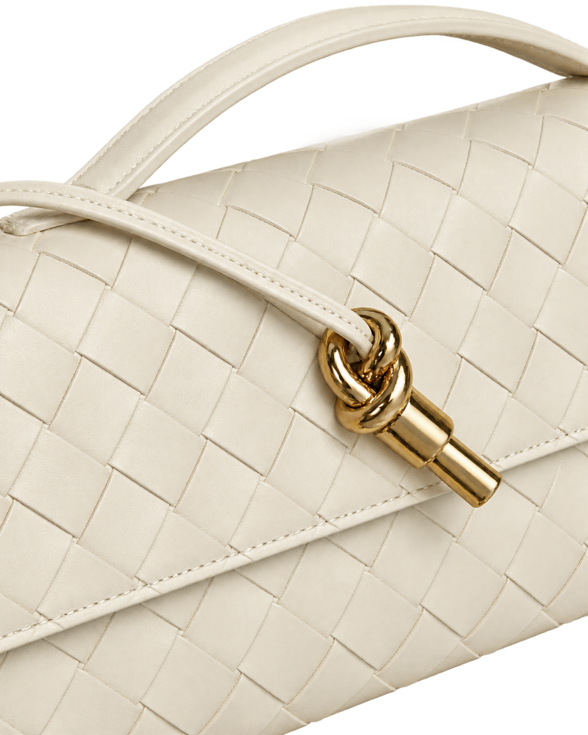 BOTTEGA VENETA Andiamo Top Handle Long Clutch