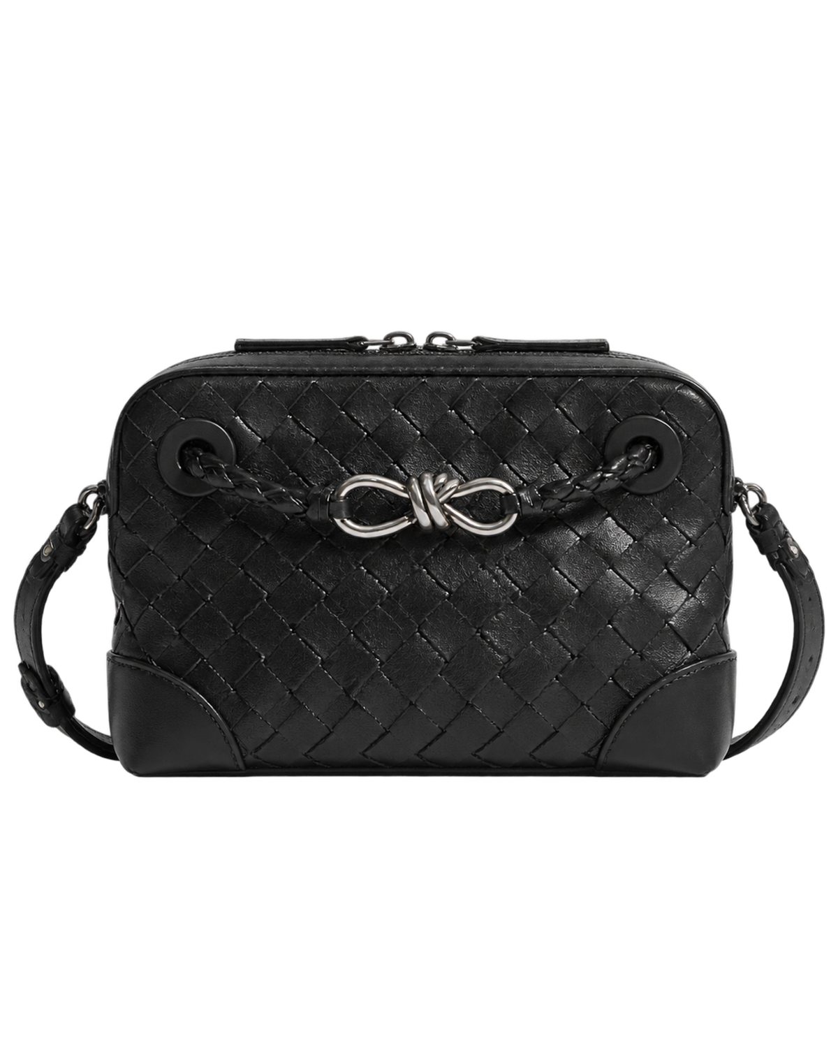Bottega Veneta Andiamo Zipped Messenger Bag