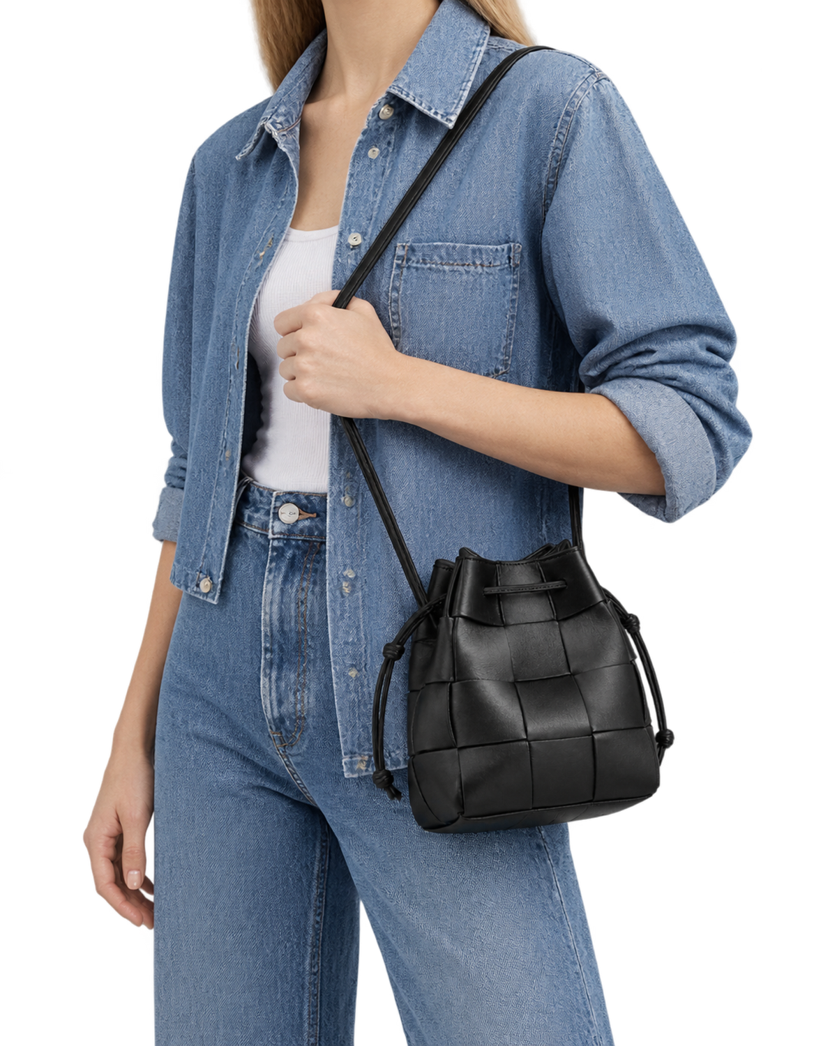BOTTEGA VENETA Cassette Small Cross-Body Bucket Bag