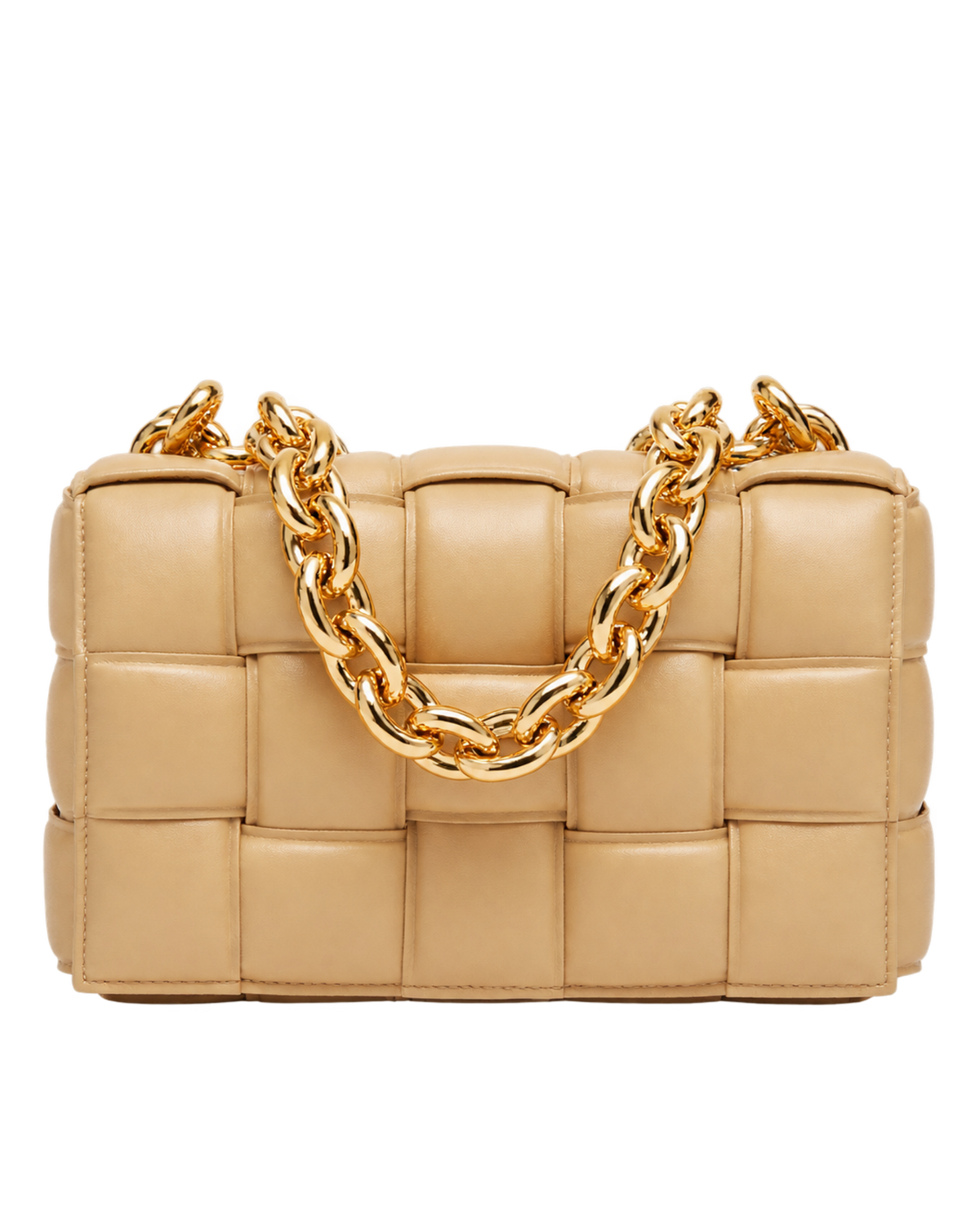 BOTTEGA VENETA Chain Cassette Padded Shoulder Bag