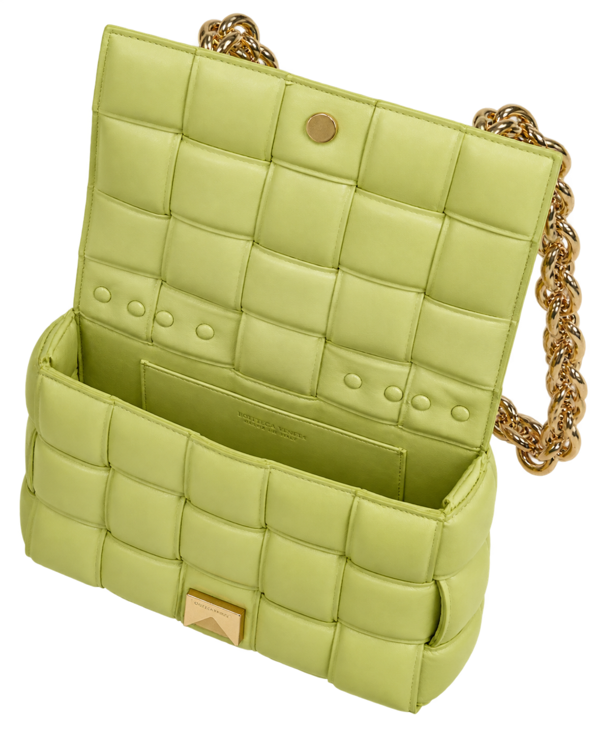 BOTTEGA VENETA Chain Cassette Padded Shoulder Bag
