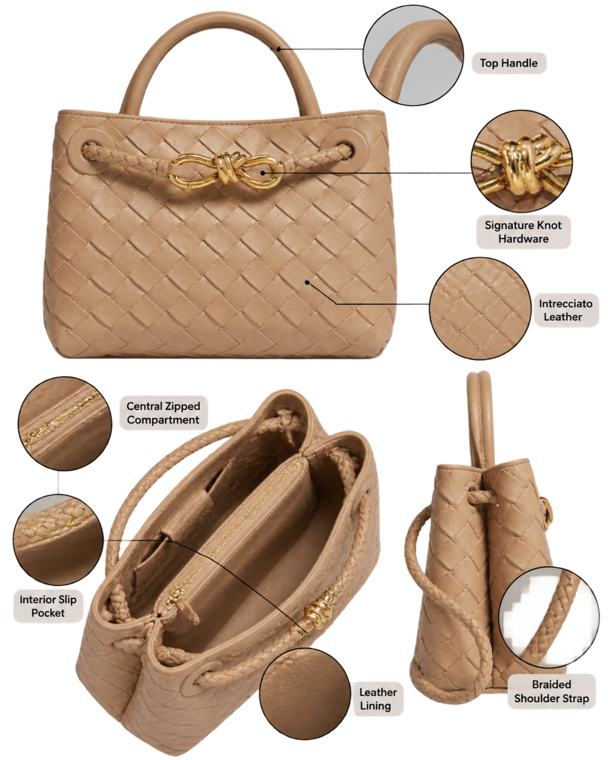 Bottega Veneta Mini Andiamo
