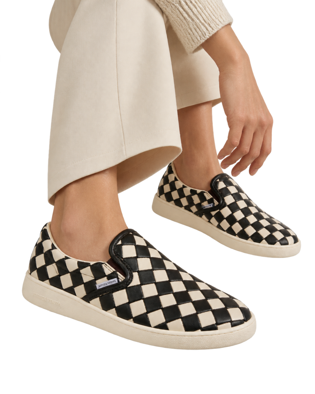 Bottega Veneta Sawyer Intrecciato leather slip-on sneakers