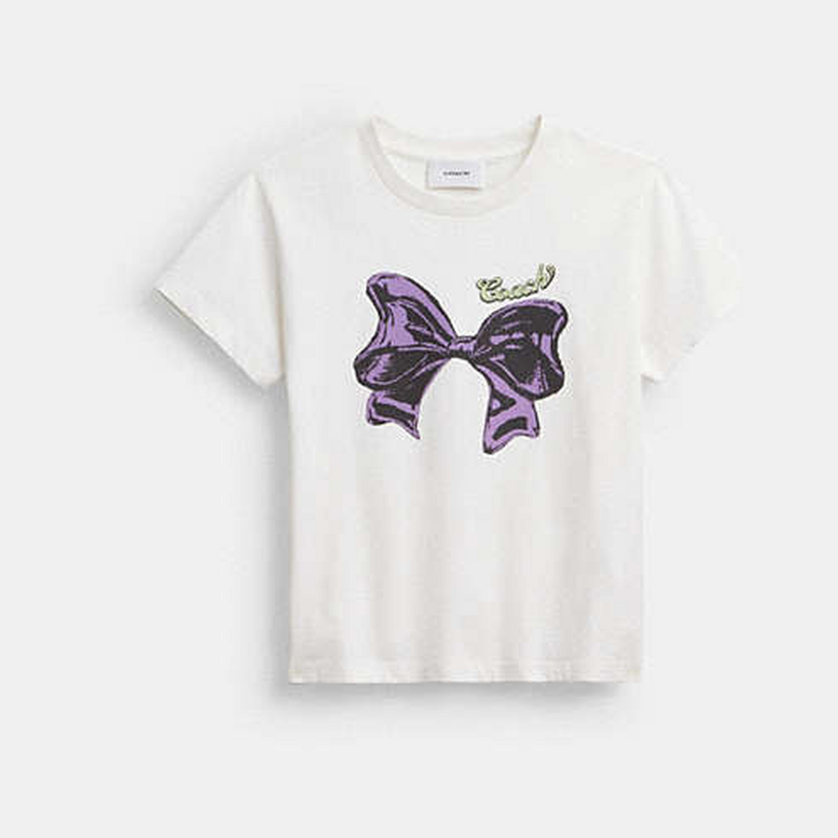 Bow T-Shirt In Organic Cotton