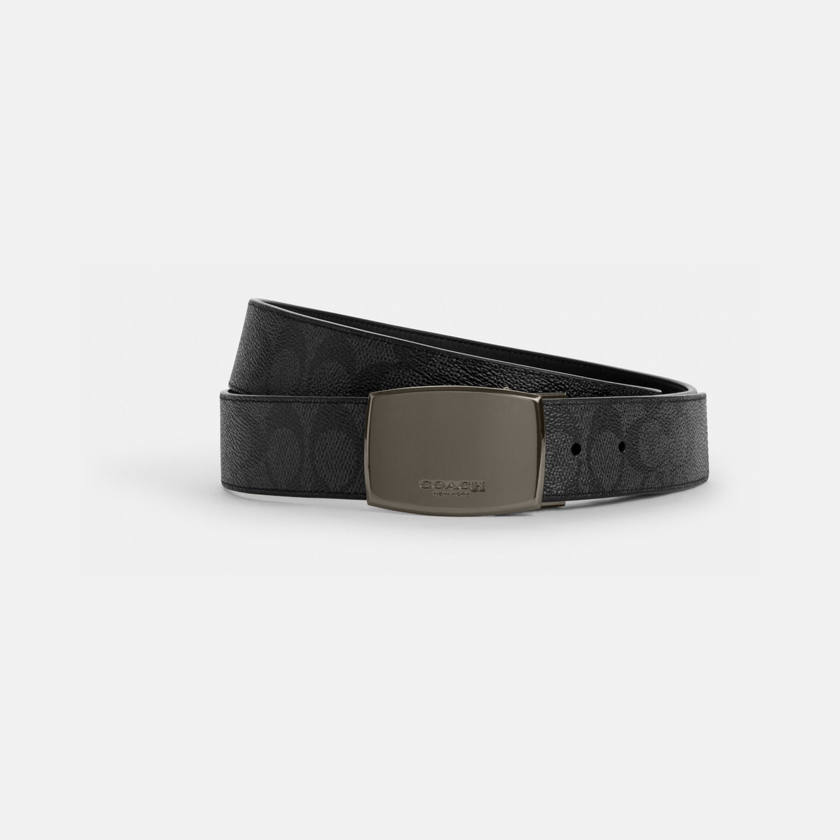 Boxed Plaque And Harness Buckle Cut-To-Size Reversible Belt, 38 Mm