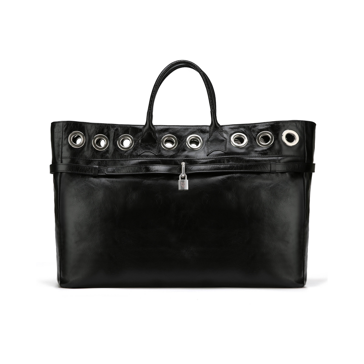 Brooklyn Black Athena Leather