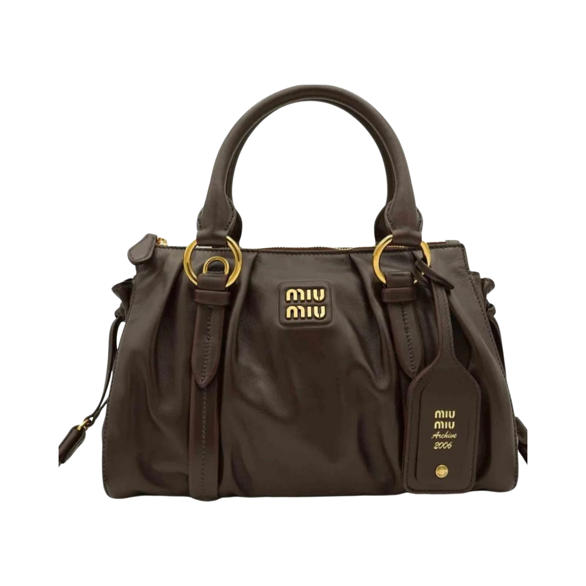 Brown Leather Tote Bag
