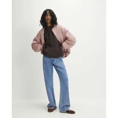 Brown Long Sleeve Hoodie