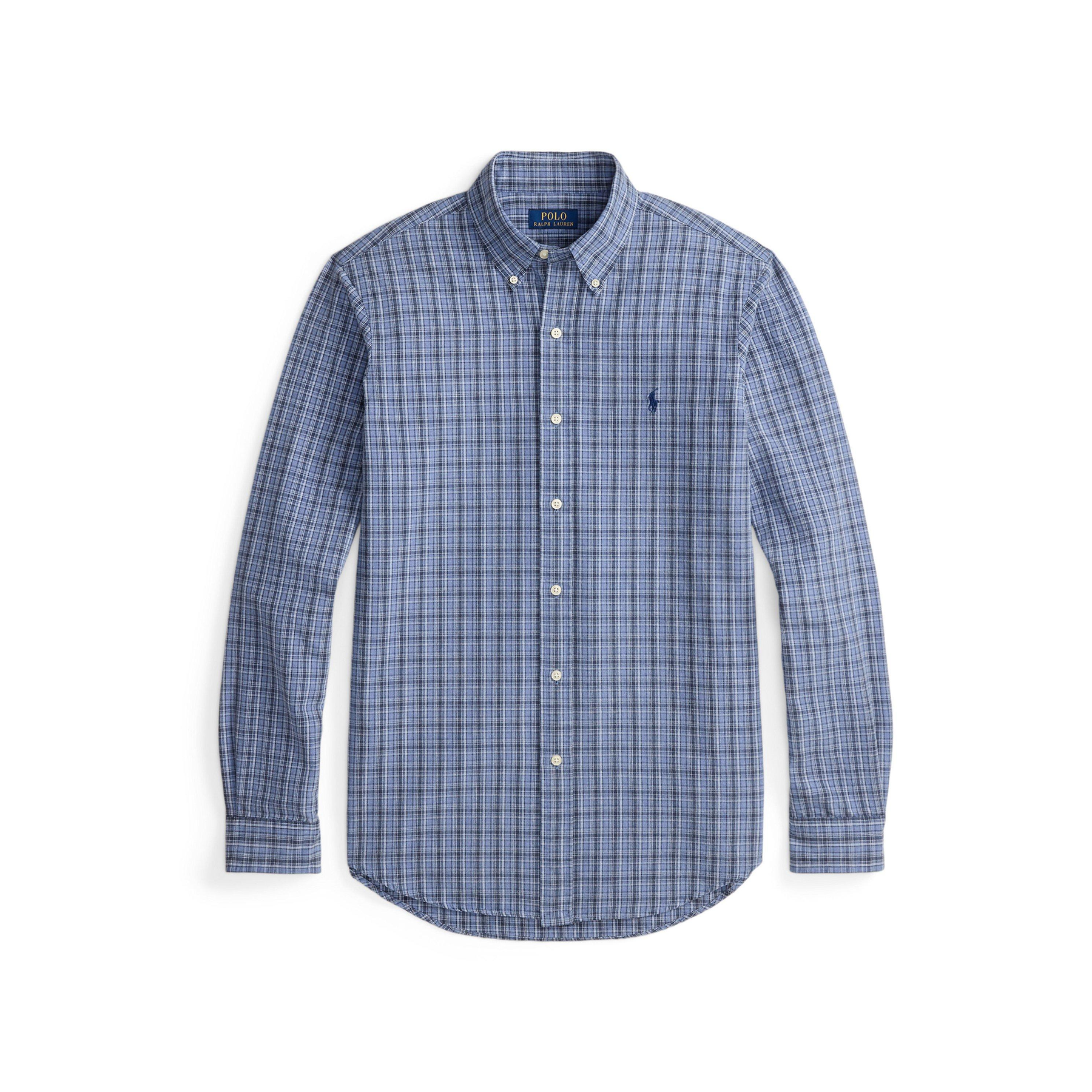 BrushOxf Long Sleeve Patterned Shirt