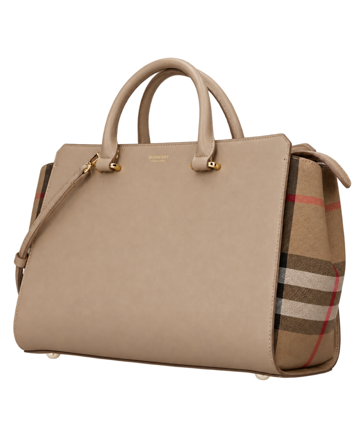 Burberry Beige Leather Handbag