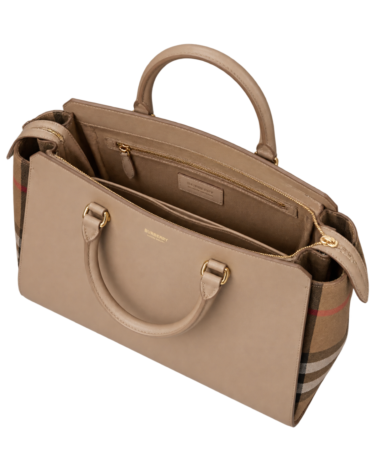 Burberry Beige Leather Handbag
