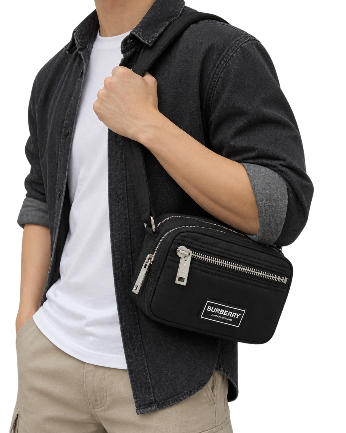 Burberry Bum Bag cloth travel bag