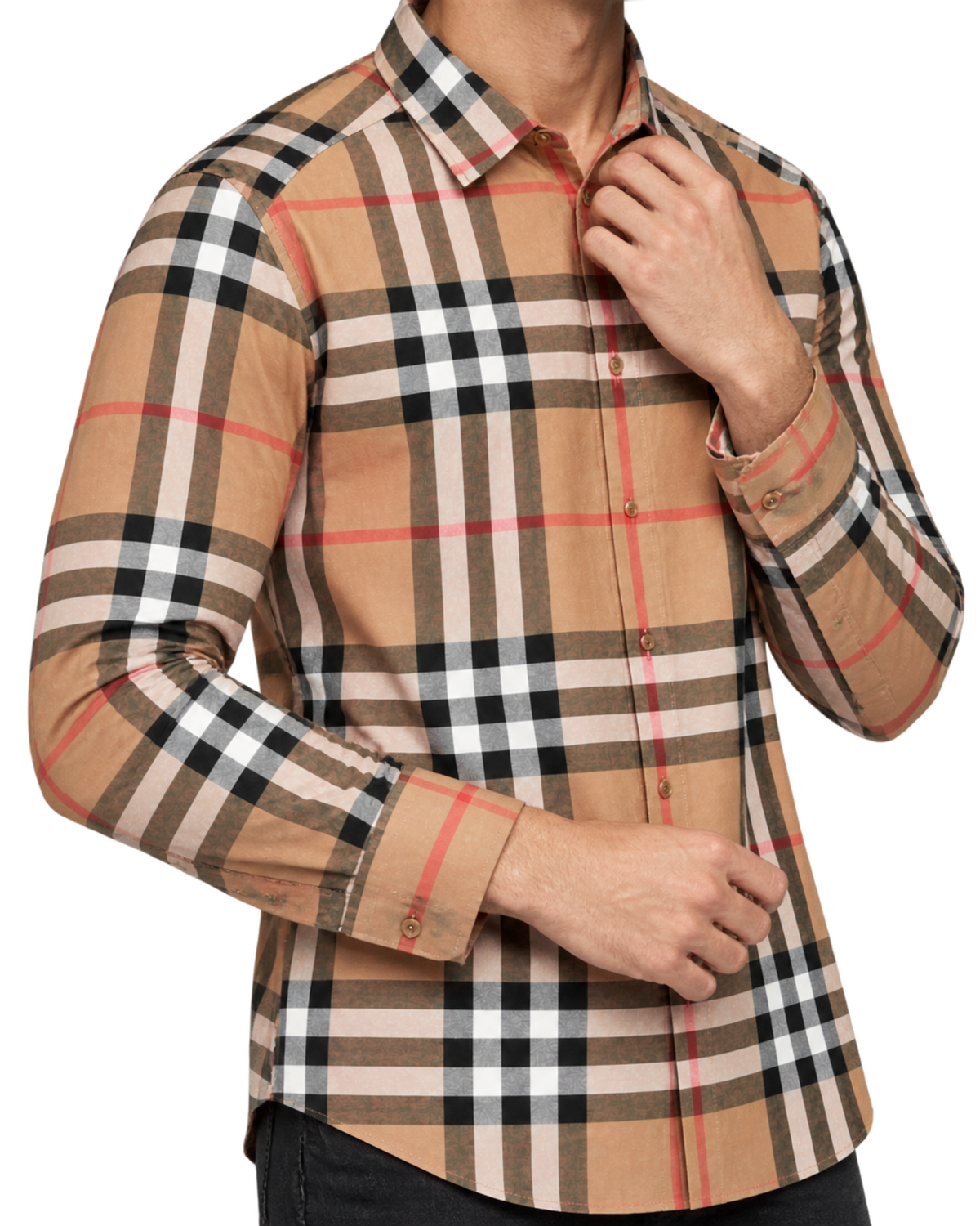 Burberry Check Cotton Shirt