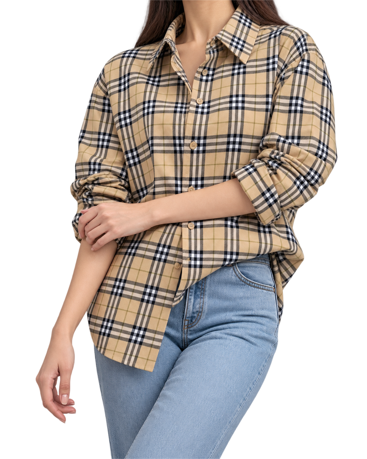 Burberry Check cotton shirt