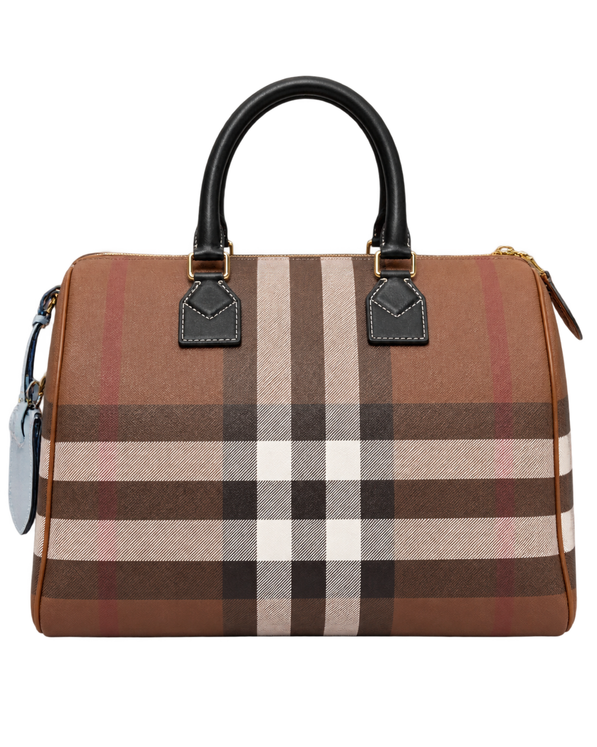 Burberry Check Large Bowling Bag