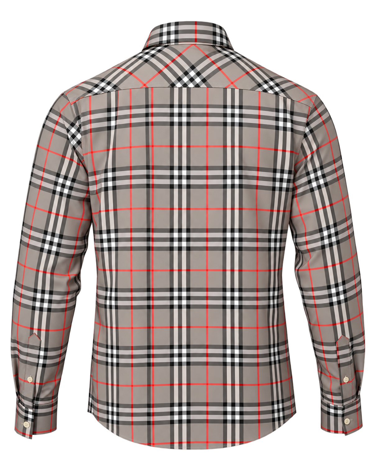 Burberry checked cotton shirt