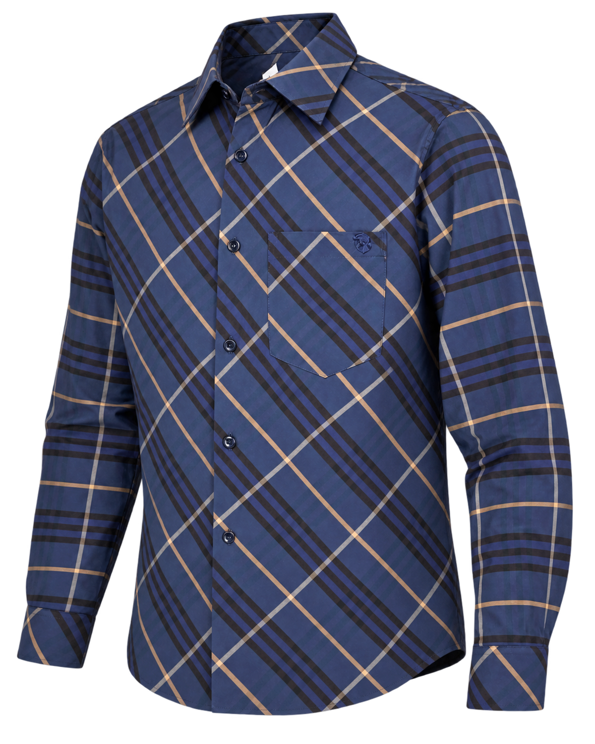 Burberry checked shirt