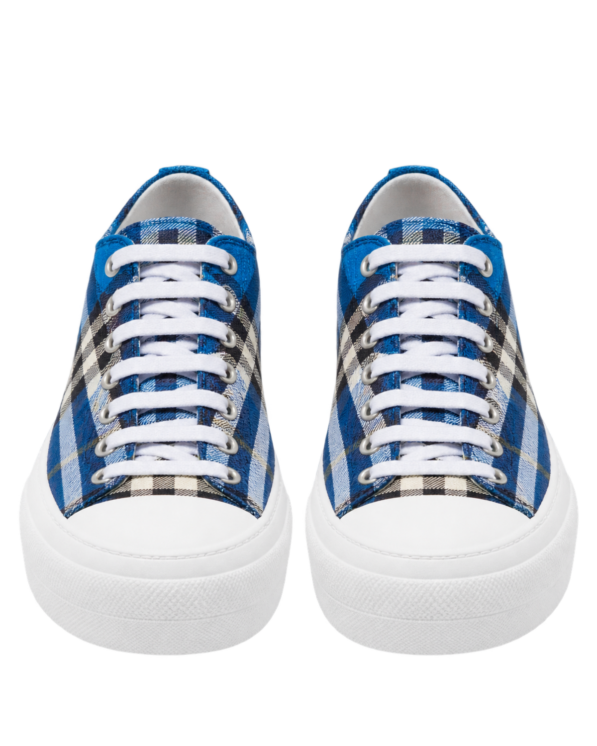 Burberry checked sneakers