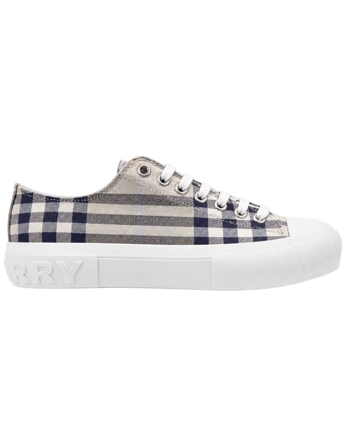 Burberry checked sneakers