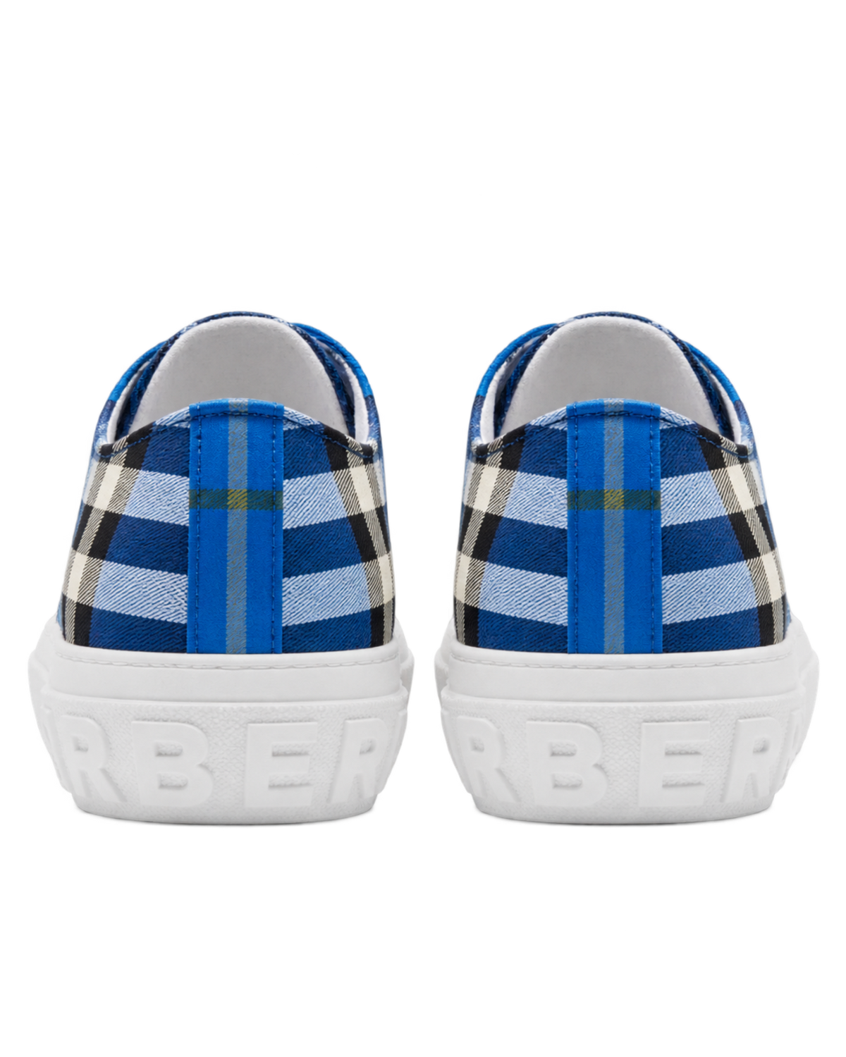 Burberry checked sneakers