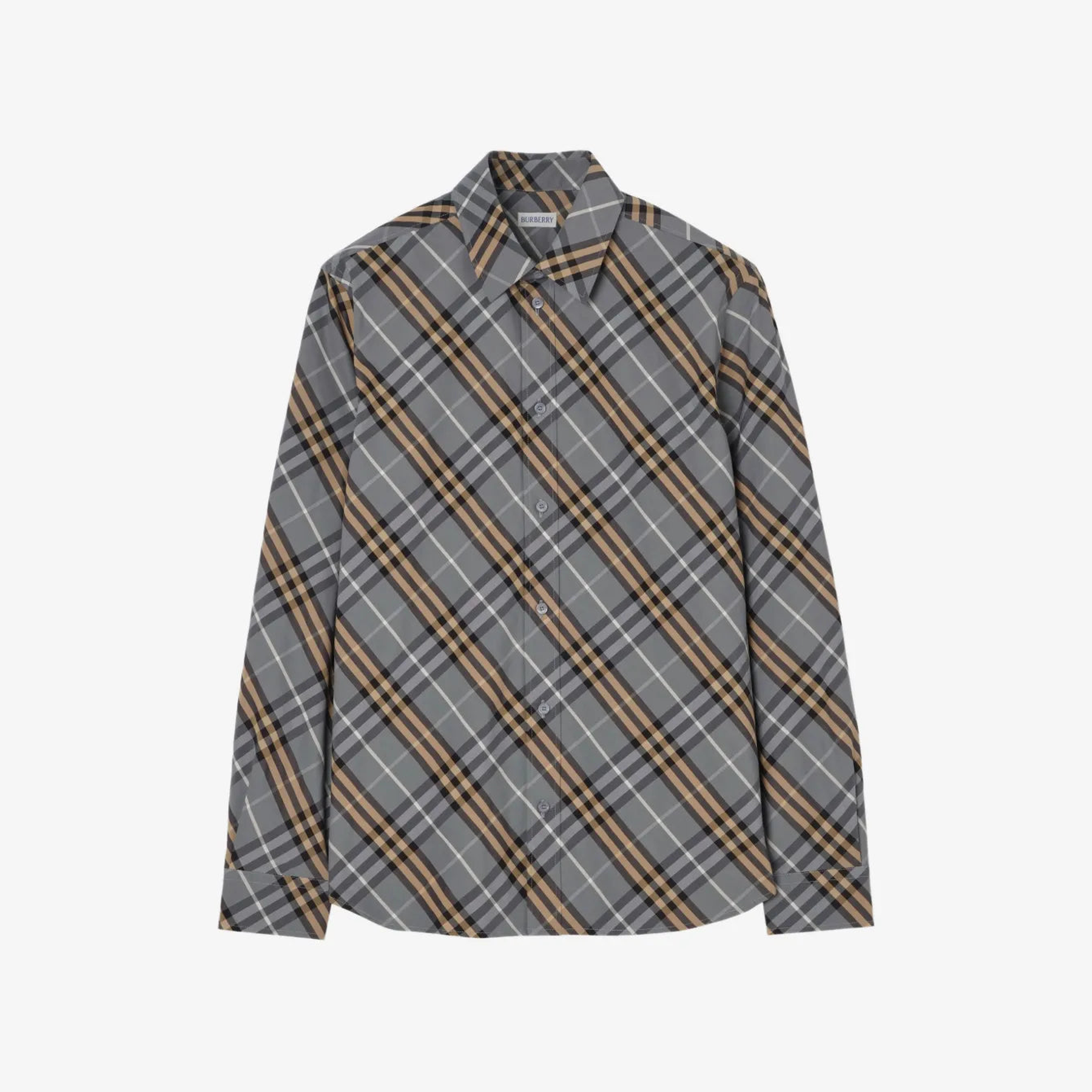 Burberry classic fit Check cotton shirt