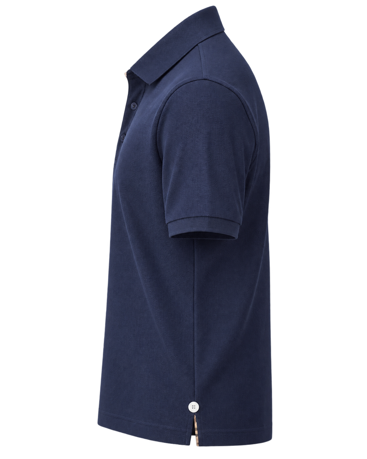 Burberry Classic Polo In Navy
