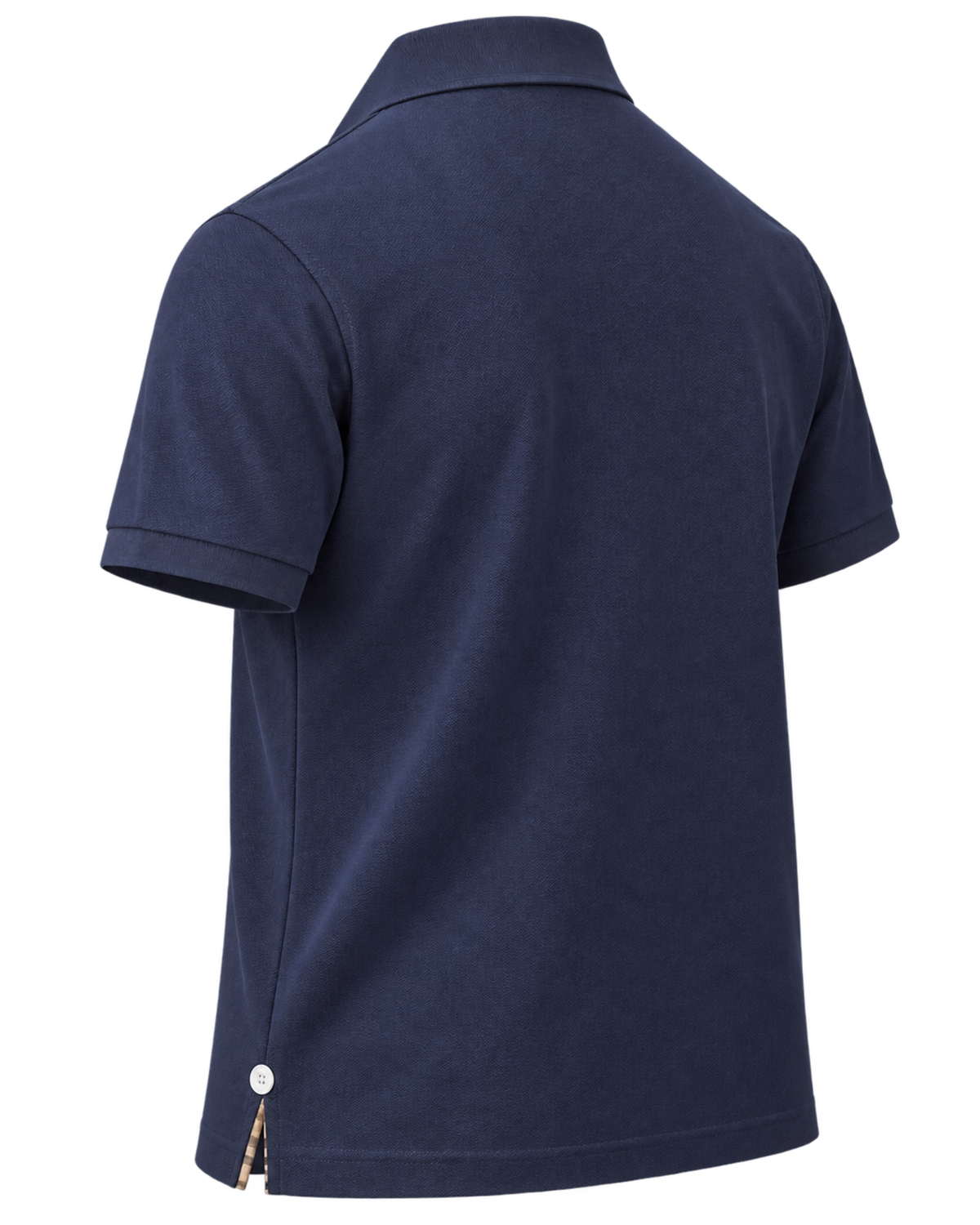 Burberry Classic Polo In Navy